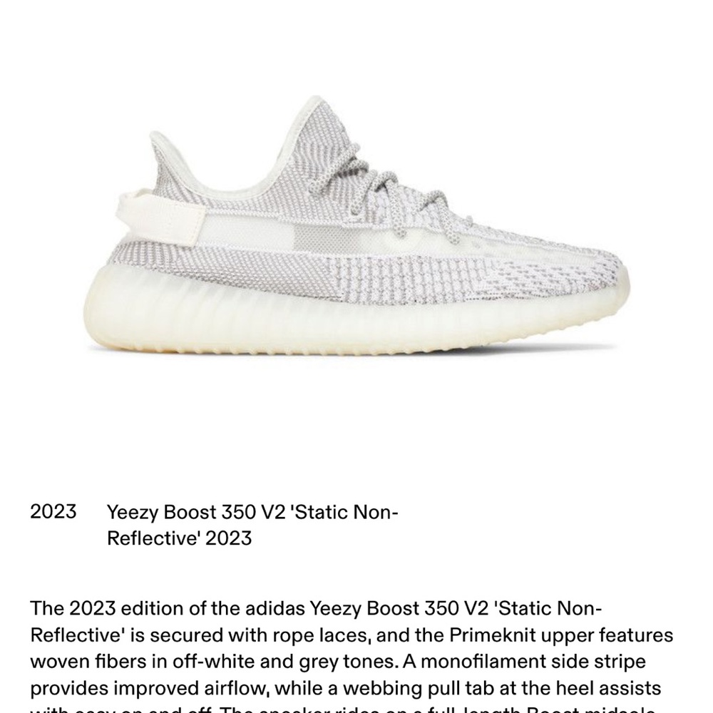 Adidas Yeezy Boost 350 V2 in Cream and Gray